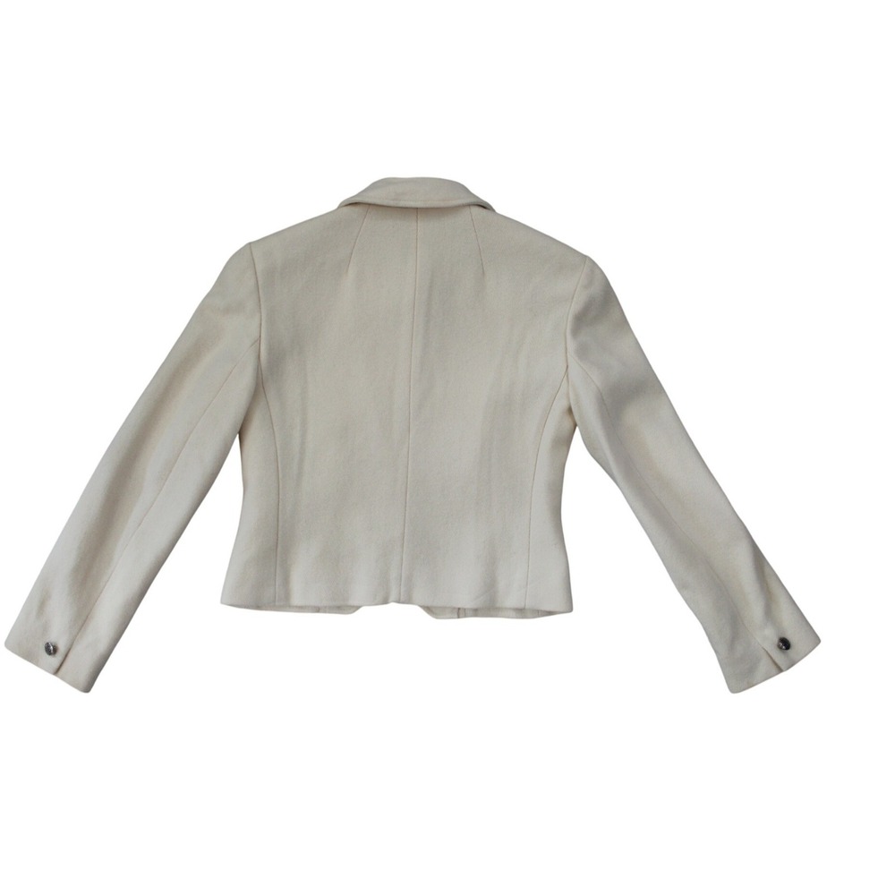 Pendleton Petite Ivory Wool Jacket Blazer Western… - image 2